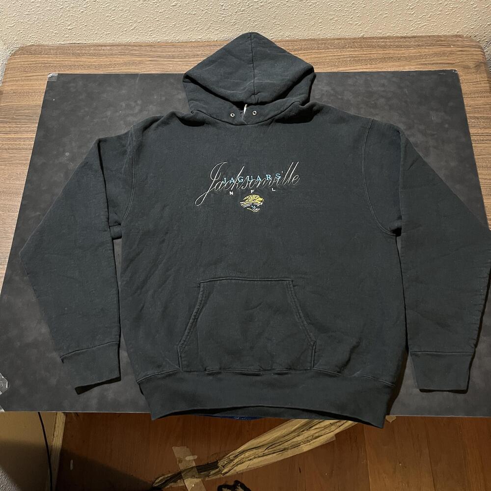 Vintage Jacksonville Jaguars Hoodie USA 90s Sweatshirt NFL Football Pro Player